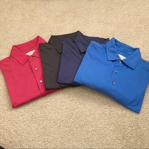 LOT of 4 Donald Ross Golf Polos